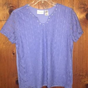 Alfred Dunner shirt size medium